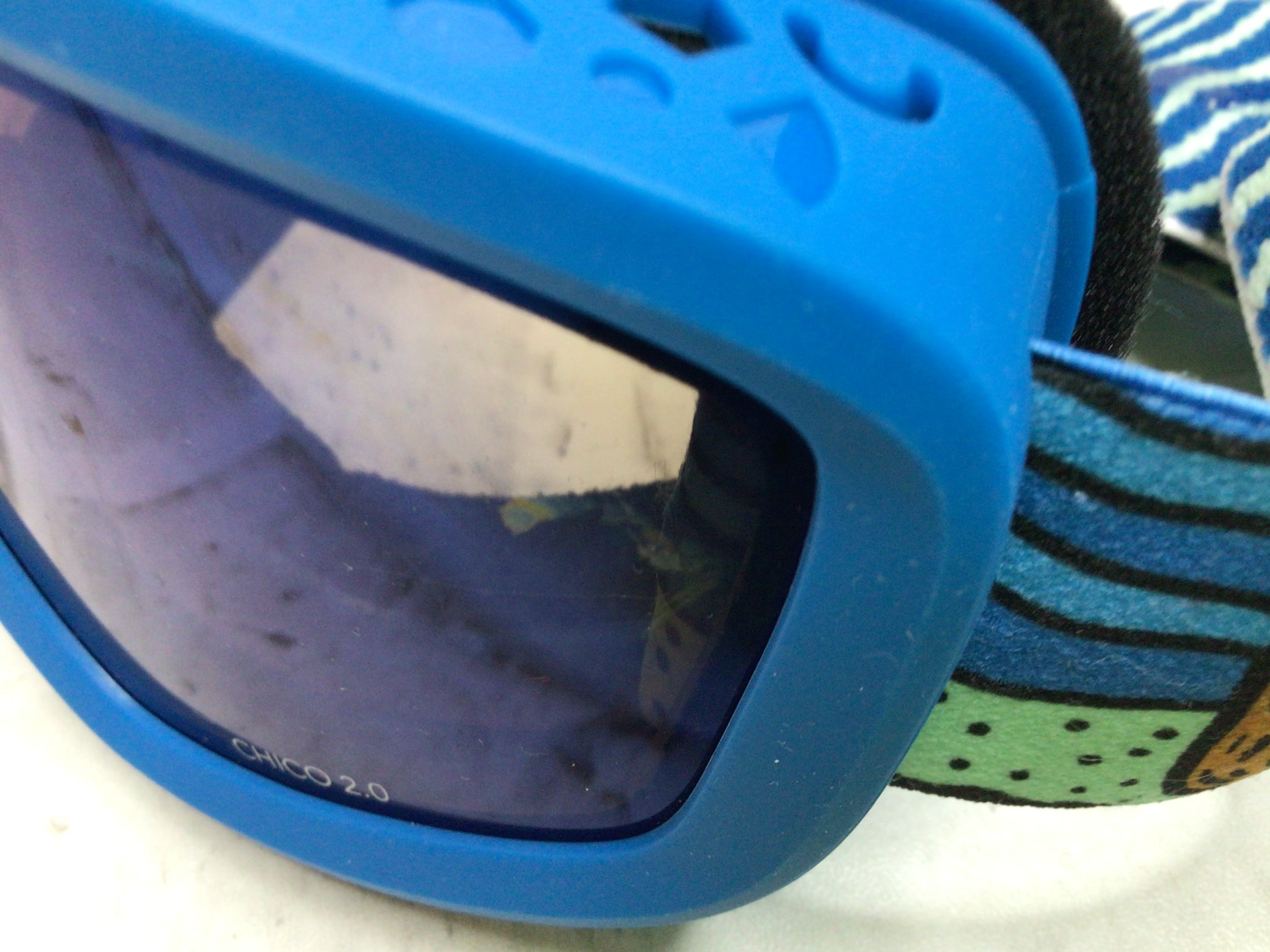 GIRO Spur CP Blue Shreddy Yeti Snow Helmet/Goggles SIZE Youth Extra Small (XS) (8097250312430)